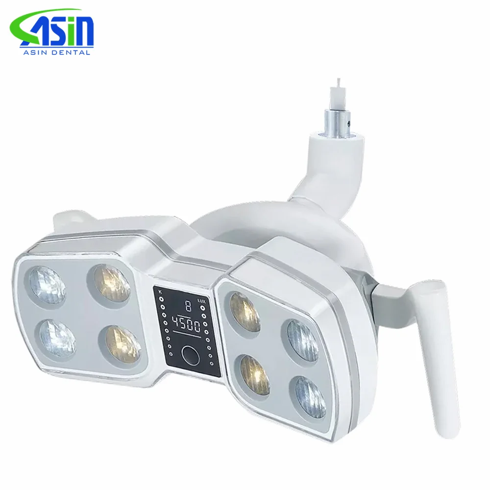 8 bombillas LED, lámpara de operación Dental Oral, luz de inducción LED de reflexión, electrodomésticos de dentista, silla de odontología, herramientas de dentista