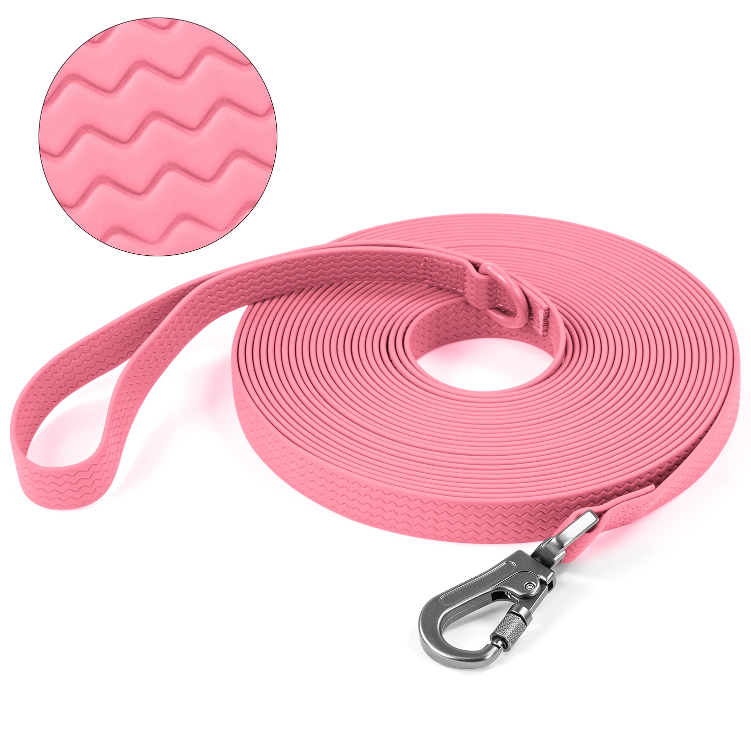 Correa para Perro de PVC de 1.8M 3M 5M 10M, Correa de Entrenamiento para Perros Grandes y Medianos, Antideslizante, Impermeable y Fácil de Limpiar, Correa Larga y Resistente