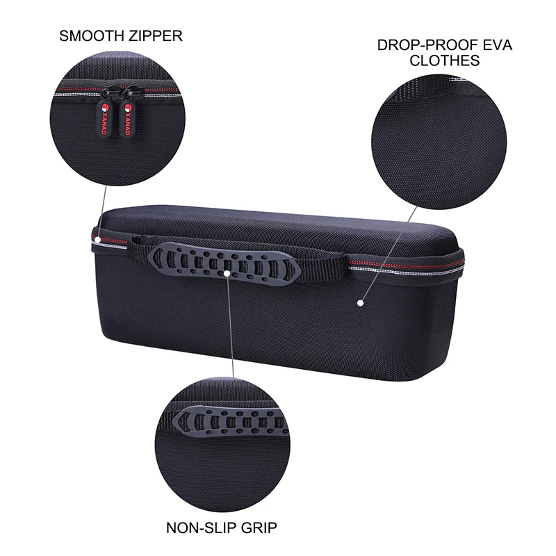 XANAD Estuche rígido de EVA para Anker Soundcore Motion + Altavoz Bluetooth Bolsa de almacenamiento de transporte protectora de viaje (solo estuche)