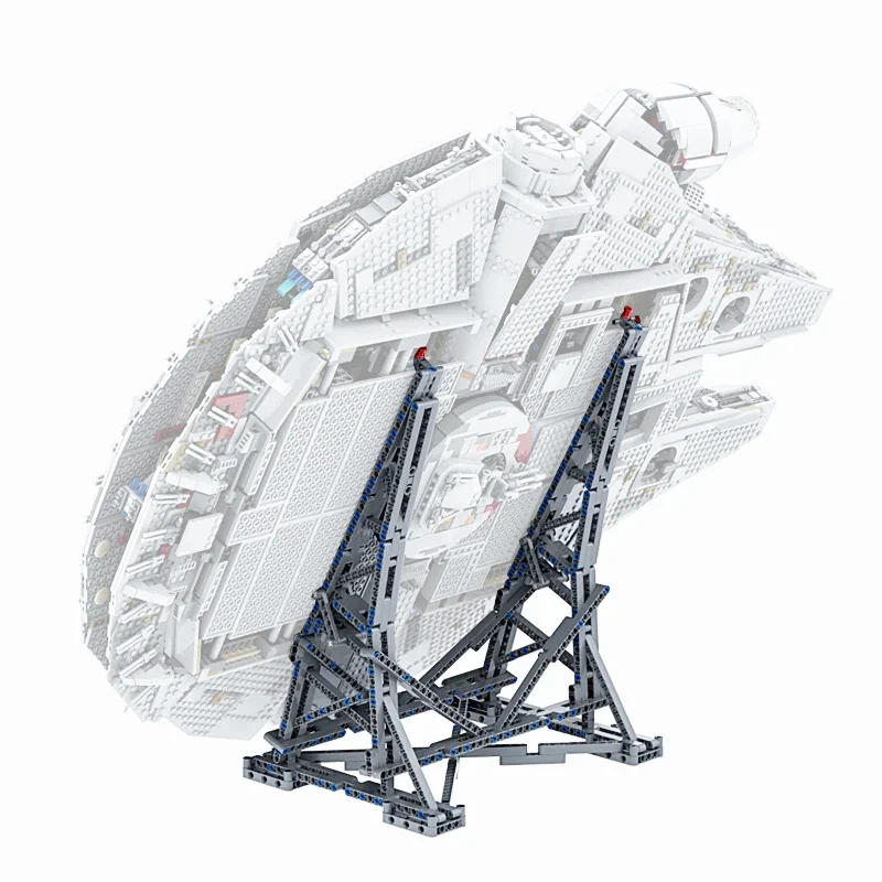Soporte de exhibición Vertical para Ultimate Millennium 75192 Falcon, Compatible con 05132 Star Toys Wars, accesorios, modelo coleccionable