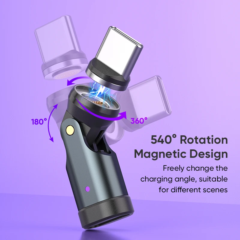 Adaptador Magnético PD de 240W para iPhone 17 Pro, Samsung Galaxy A06, Sony Xperia 1 VI, Lenovo Legion Tab, Xiaomi Redmi Note 13, Carga