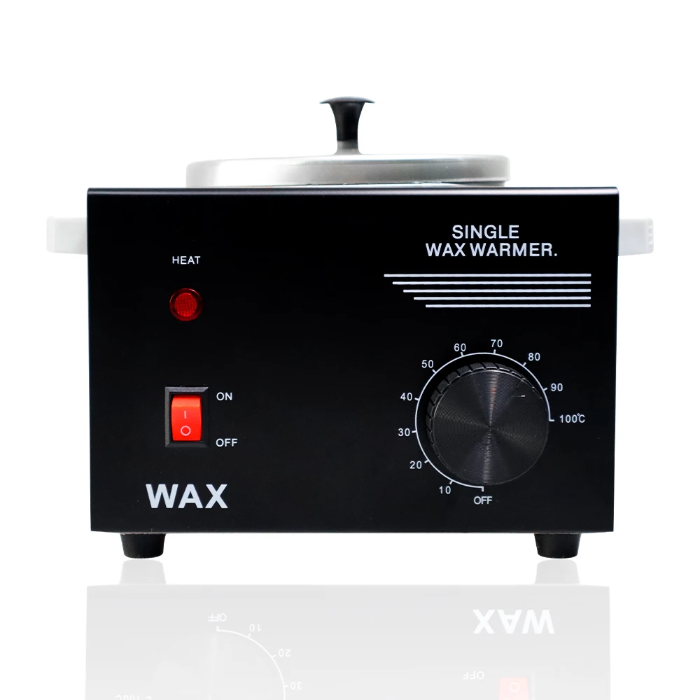 Calentador de cera eléctrico para depilación, máquina de olla, terapia de cera de parafina para manos y pies, herramienta de belleza depilatoria, temperatura ajustable