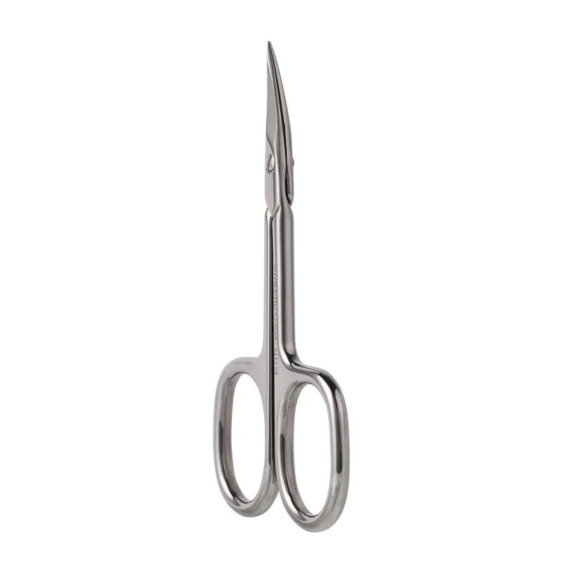 STALEKS SC-21-1 tijeras para cutículas de uñas, tijeras para cejas de acero inoxidable, manicura, elimina la piel muerta, herramienta de maquillaje para el cabello de la nariz