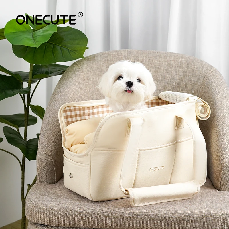 Bolso de hombro portátil para cachorros, bolsa para perros, gatos, Chihuahua, Yorkshire, suministros para perros, adecuado para perros pequeños, transportador de perros