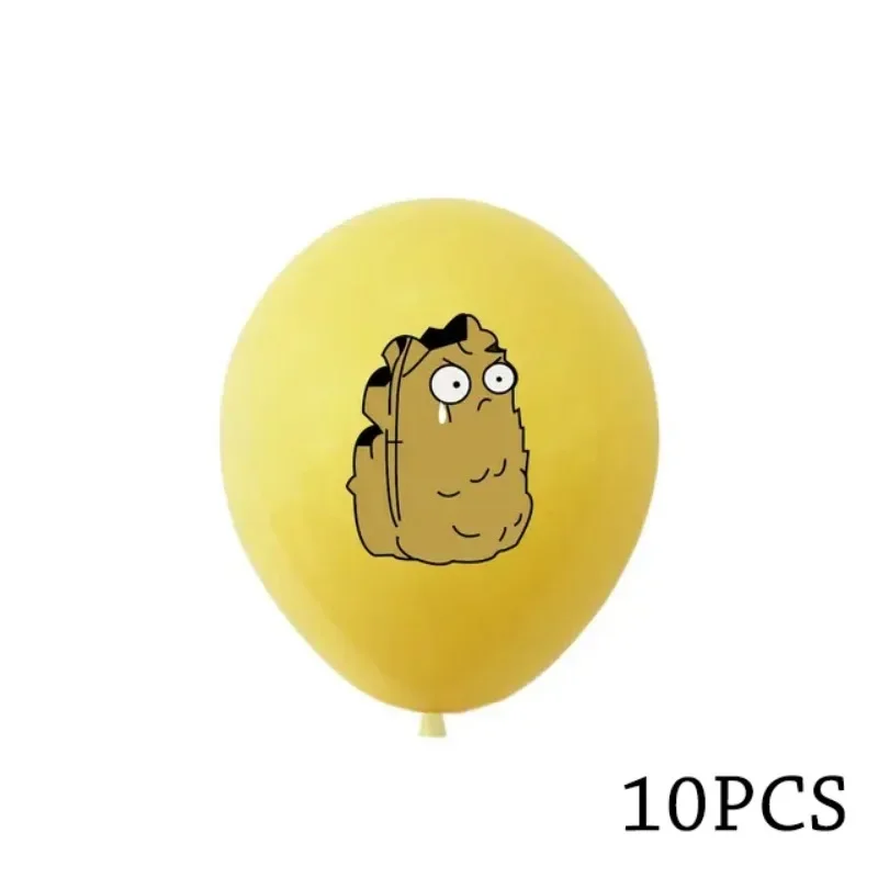 10 Uds. De globos de látex de plantas VS Zombies, globos temáticos de juego de feliz cumpleaños, suministros para fiestas, juguete de decoración