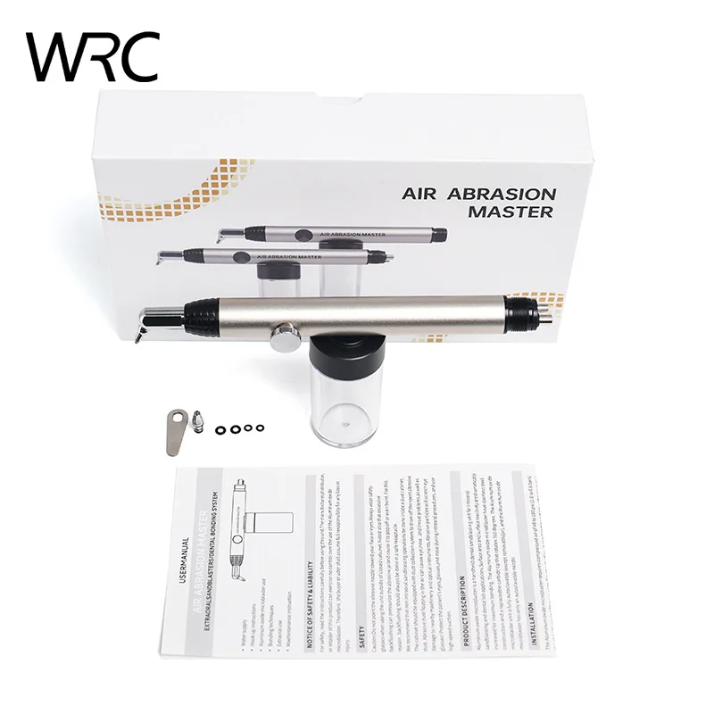 Sistema de Pulverización Dental Extraoral Air Abrasion Master para Adhesión Dental, Microblaster, Preparación de Fissuras y Eliminación de Manchas