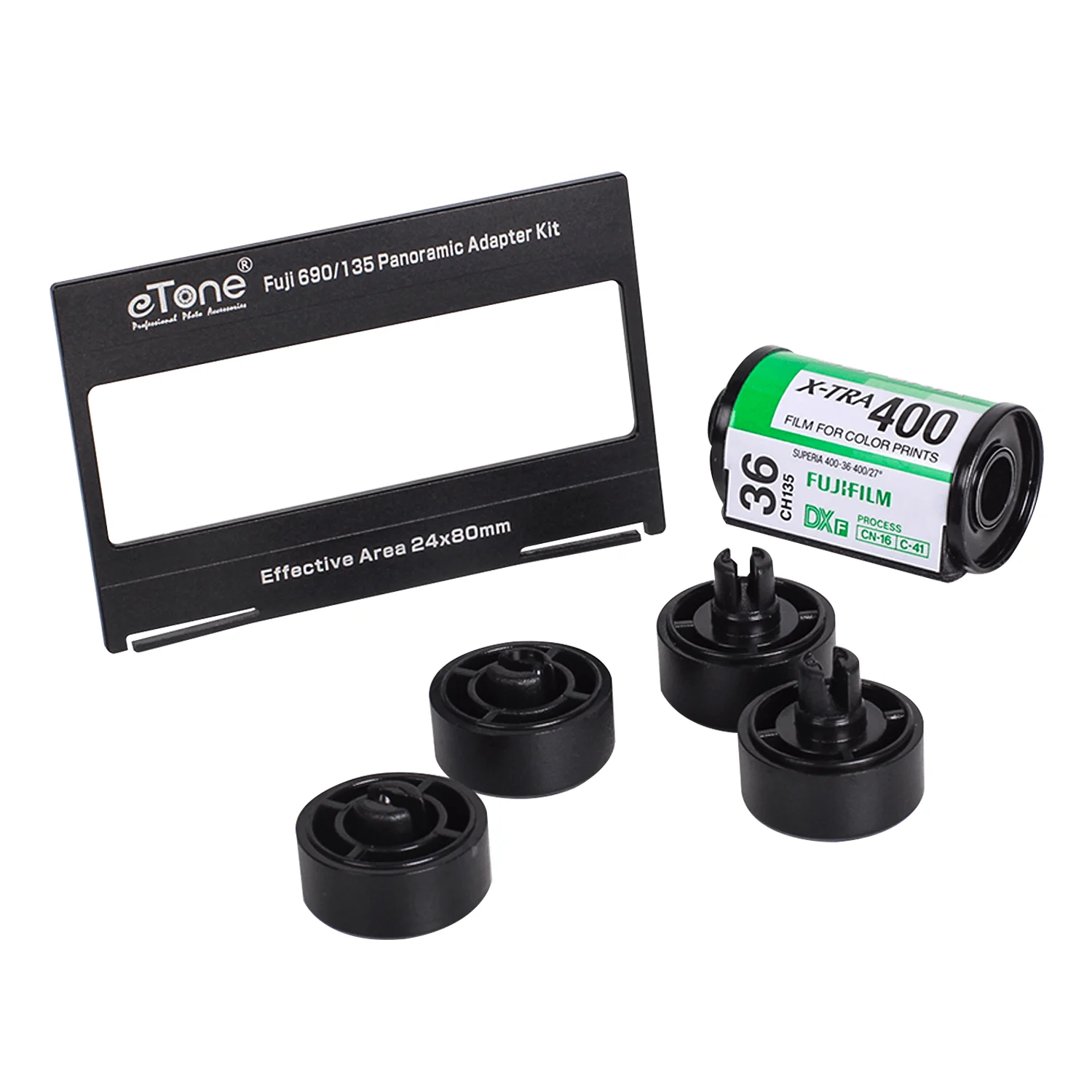 eTone Kit adaptador para cámara Fujifilm 690 6x9, formato medio de 120mm a 135mm, película fotográfica