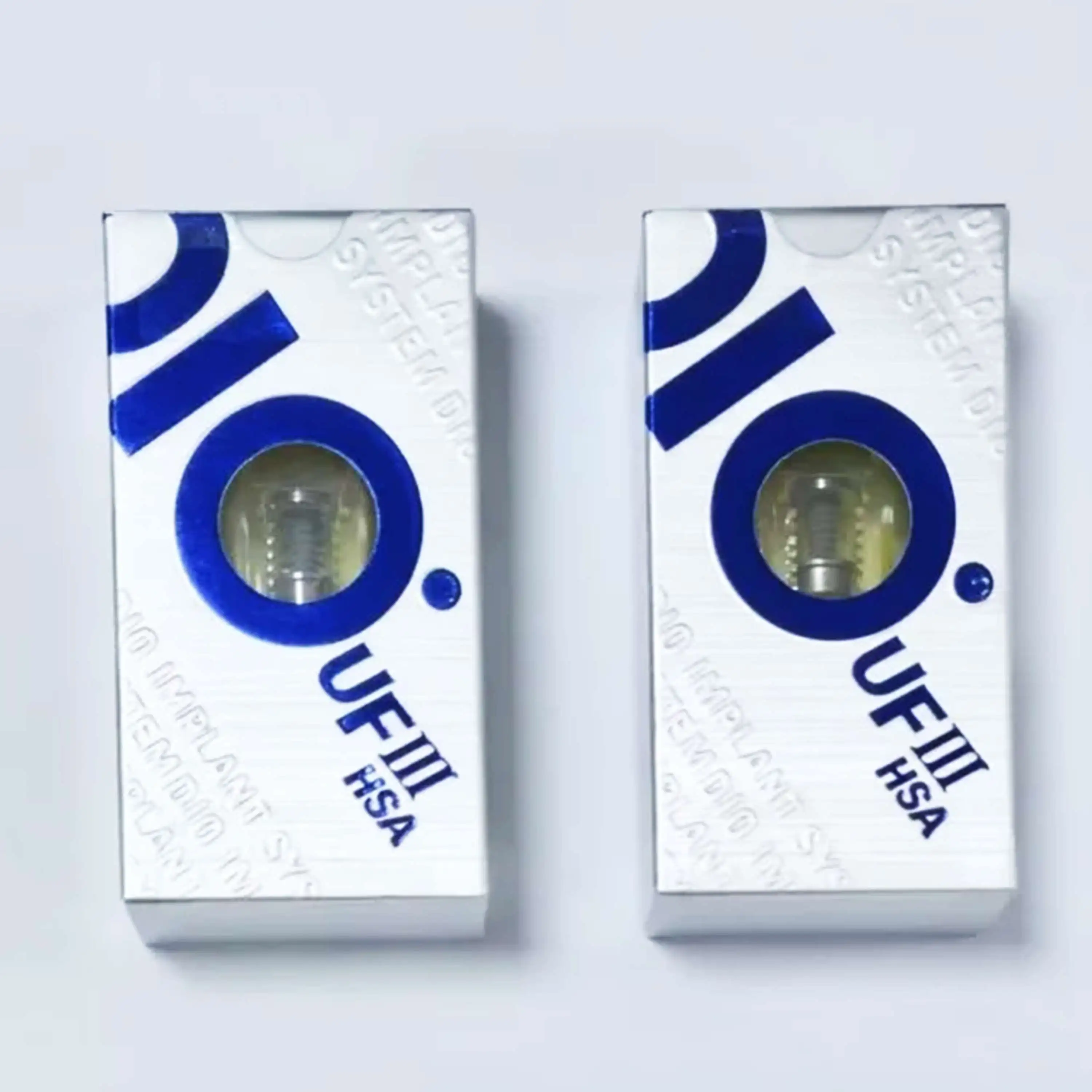 Implante Dental DIO UFIII HSA, Tipo Hexagonal Interno Sumergido, Grado 4, Titanio, Superficie SLA, para Cirugía Dental