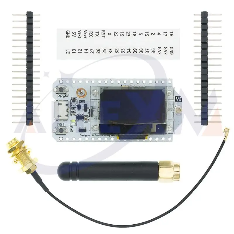 WiFi LoRa V3/V2 SX1276 SX1278 ESP32 Placa de desarrollo 928MHz/915MHz/433MHz Bluetooth WIFI Kit 32 0,96 pulgadas pantalla OLED azul
