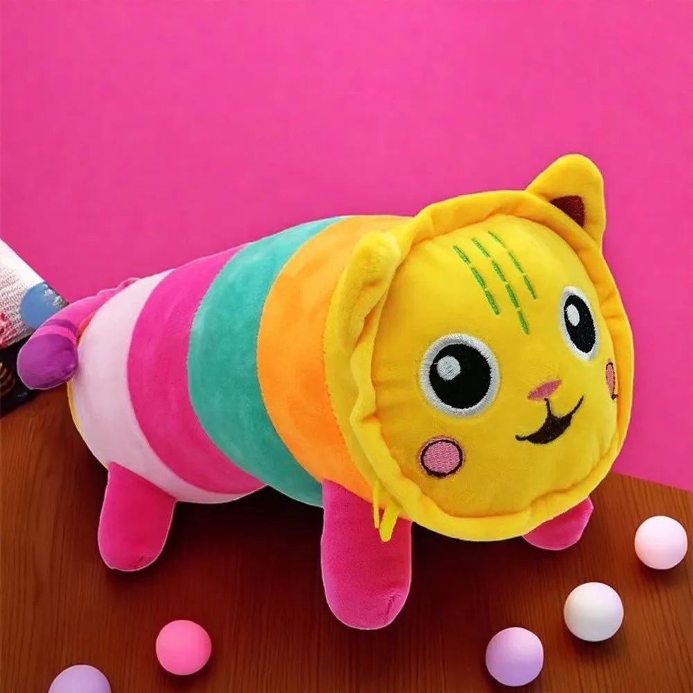 9 nuevos Stlyes Gabby casa de muñecas de juguete de peluche Mercat dibujos animados animales de peluche sirena gato Plushie muñeca niños cumpleaños regalos de navidad