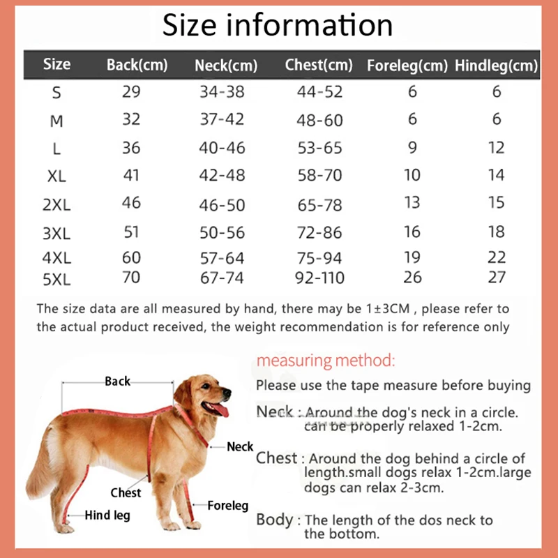 Chaqueta impermeable para perros y mascotas, ropa para exteriores, abrigo cálido de invierno, mono grande, impermeable reflectante para perros pequeños, medianos y grandes
