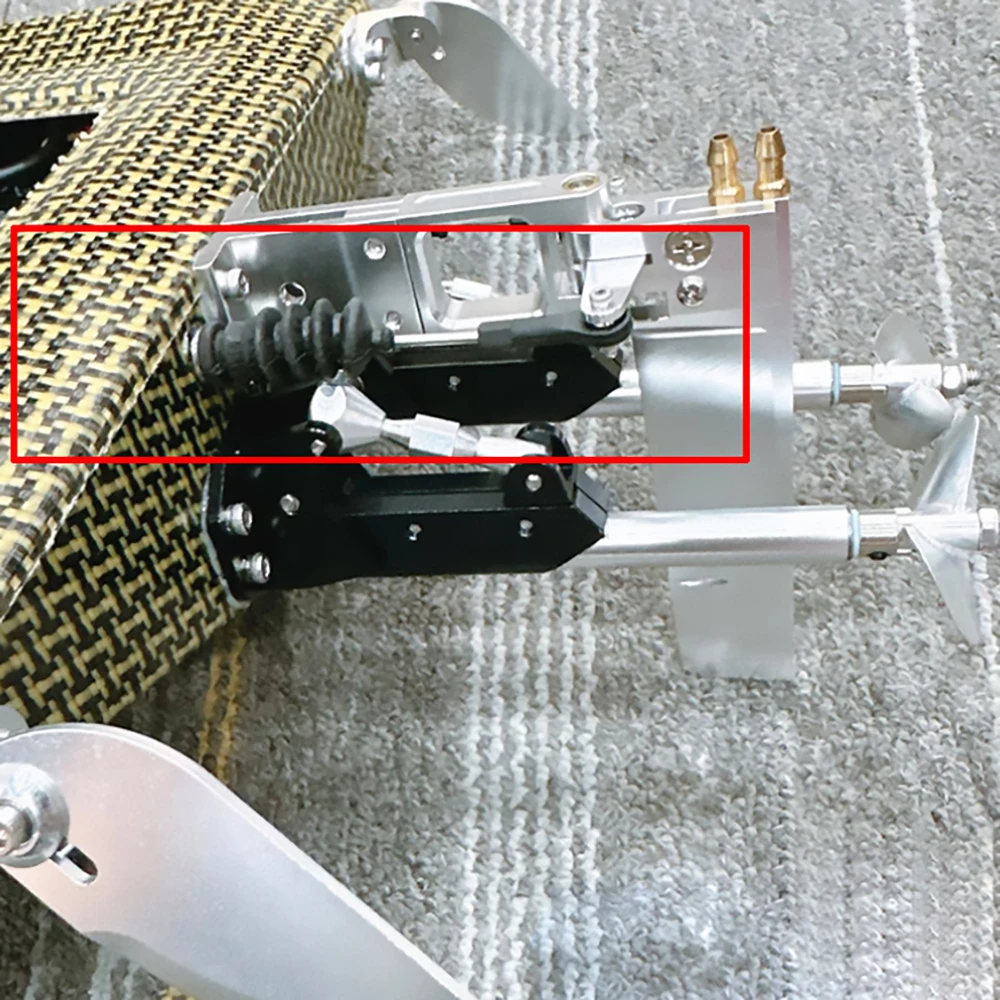 Varilla de empuje M3, varillas de amarre ajustables, junta de cabeza esférica, Servo enlace de acero inoxidable para barco RC, avión y coche, 1 ud.