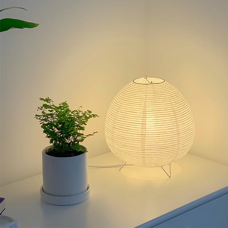 Lámpara de mesa LED nórdica, luz Interior UE EE. UU., estilo Wabi Sabi, mesita de noche, dormitorio, sala de estar, estudio, decoración del hogar, lámparas de escritorio