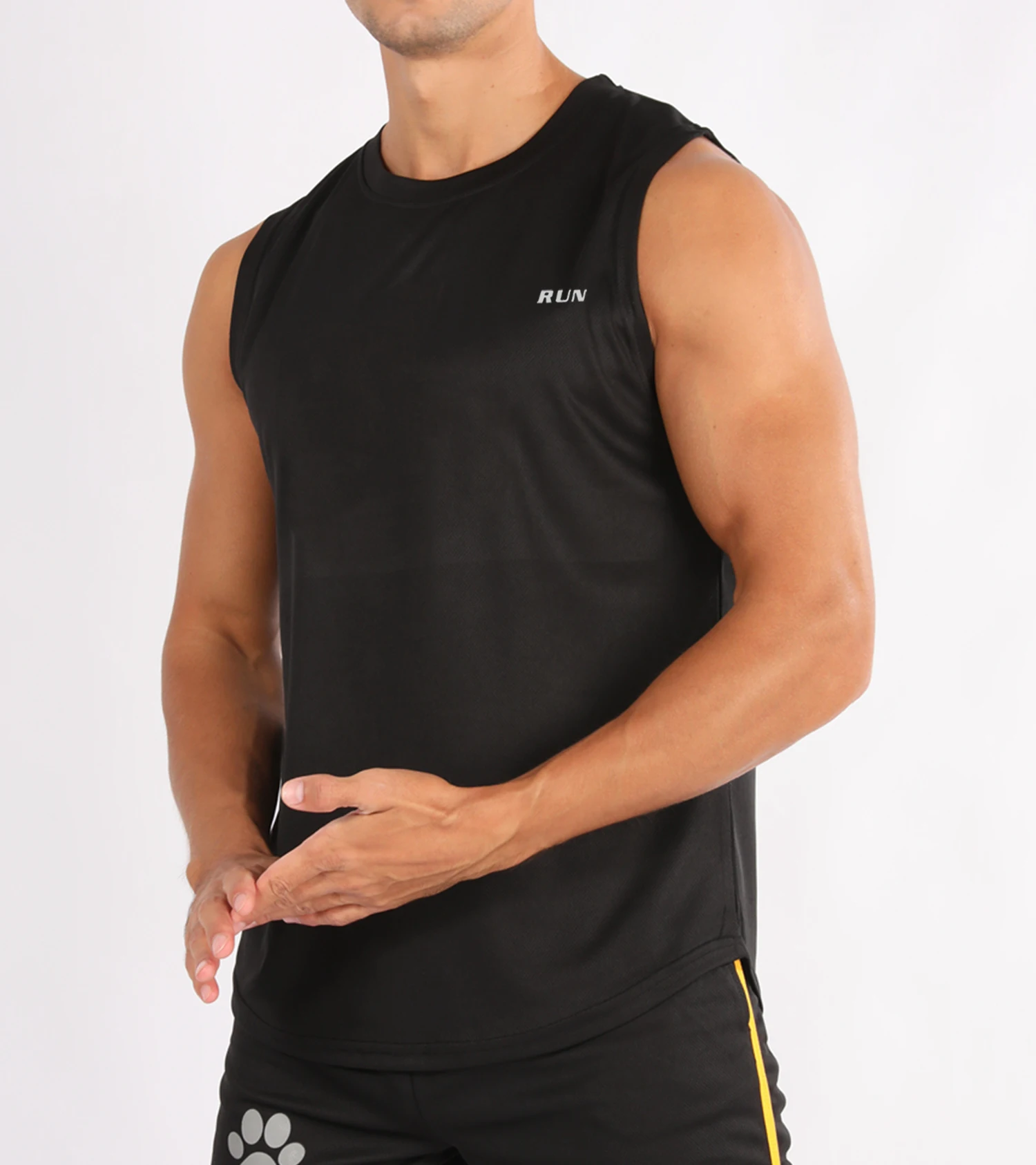 Chalecos deportivos de verano para hombre, ropa de entrenamiento físico, Fitness de velocidad, camisas sueltas sin mangas, chalecos de baloncesto de moda para hombre