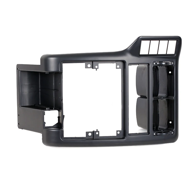 Rejilla de ventilación de aire de repuesto para consola central de coche, fibra de carbono 6N 1858069 Un 6N 1858071 A para VW Polo 6N 94-97 /Caddy 98-202/Vento 95-99