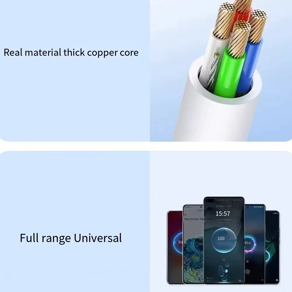NNBILI, 3-1 piezas, cable de carga rápida universal PD de 120 W y 10 A, con doble conector tipo C, para transferencia de datos, compatible con Samsung, iPhone 18, 17, HUAWEI y Xiaomi.