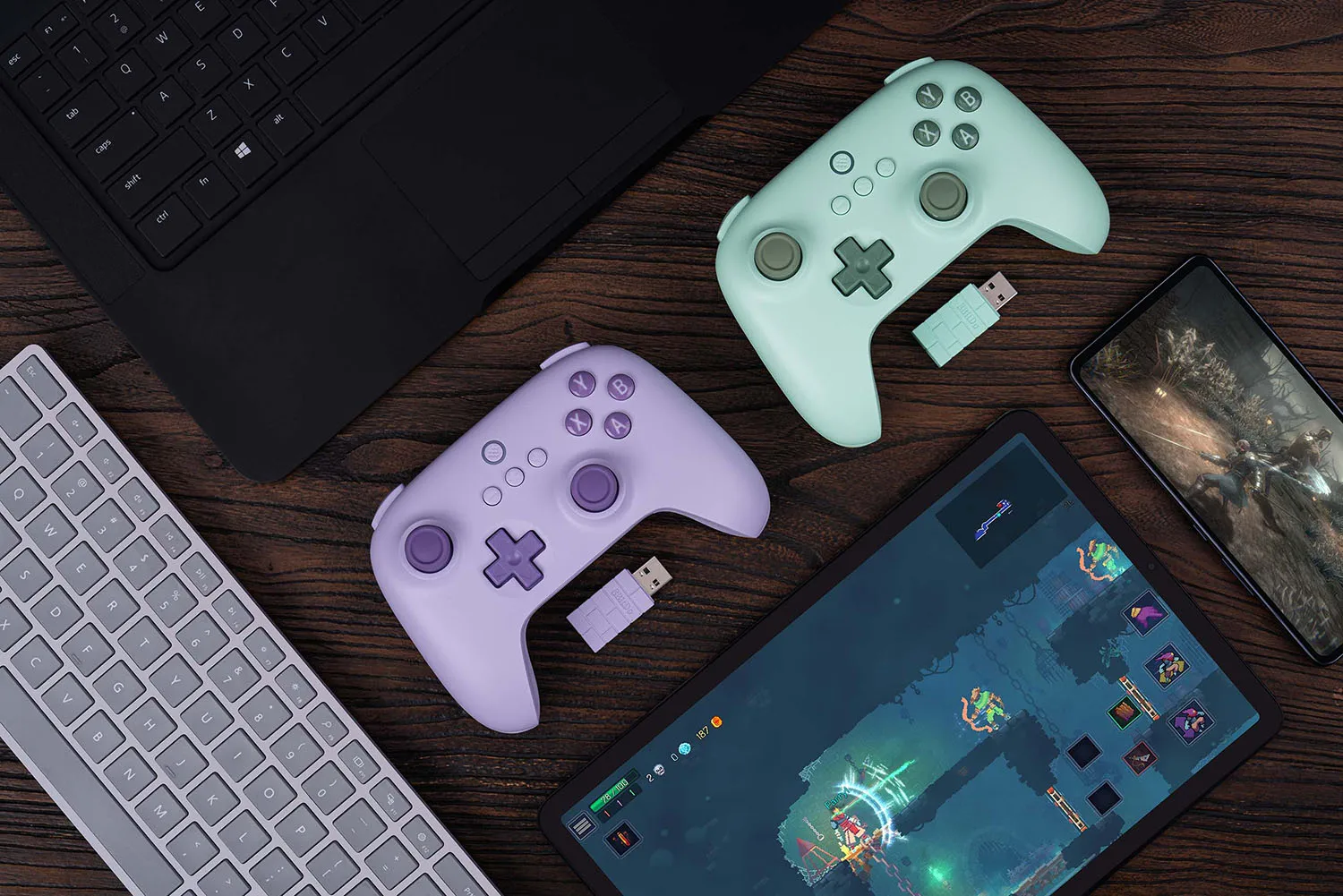 Control de Juego Inalámbrico 8BitDo Ultimate 2C 2.4G para Windows, Android, con Efecto Hall, Gamepad para Windows 10
