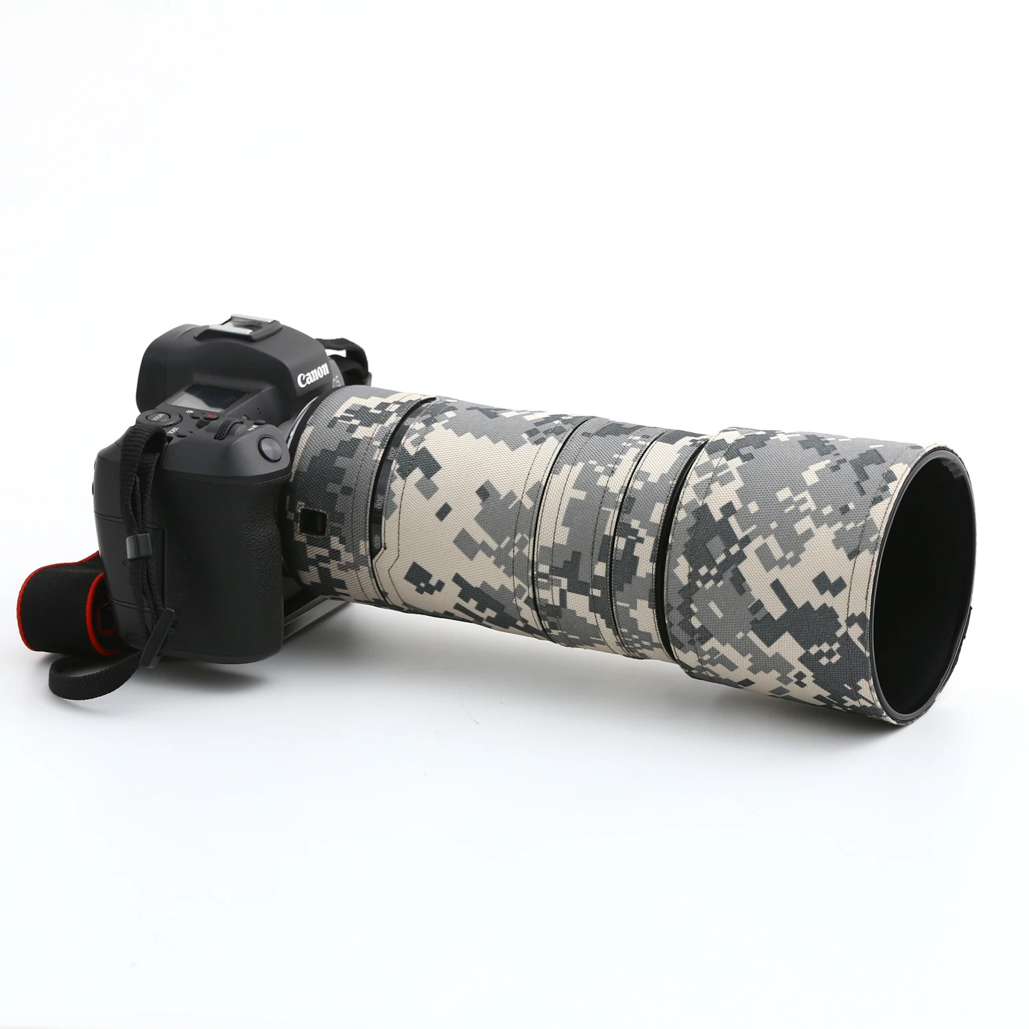 ROLANPRO-abrigo de lente impermeable para Canon RF 100-400mm F5.6-8 IS USM, cubierta de lluvia de camuflaje, funda de lente para Canon RF 100 400mm