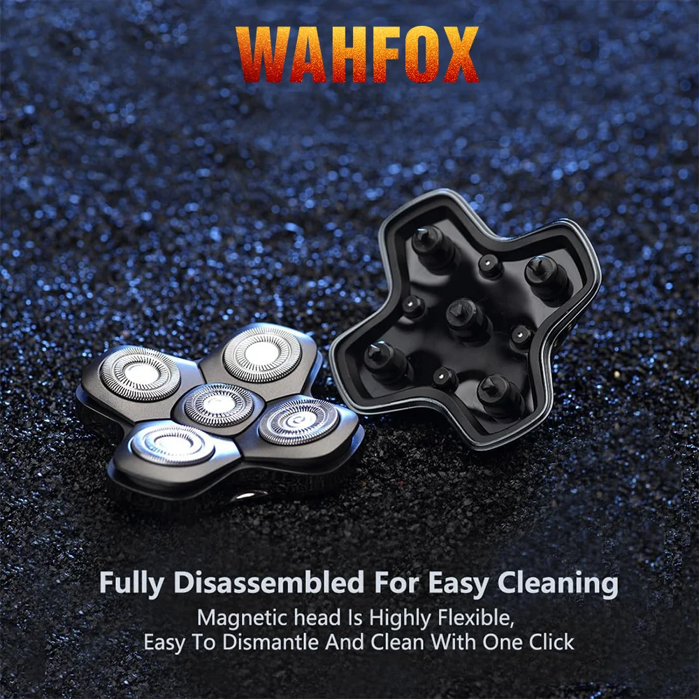 Cabezales de Repuesto WAHFOX para Afeitadora SKULL SHAVER PITBULL