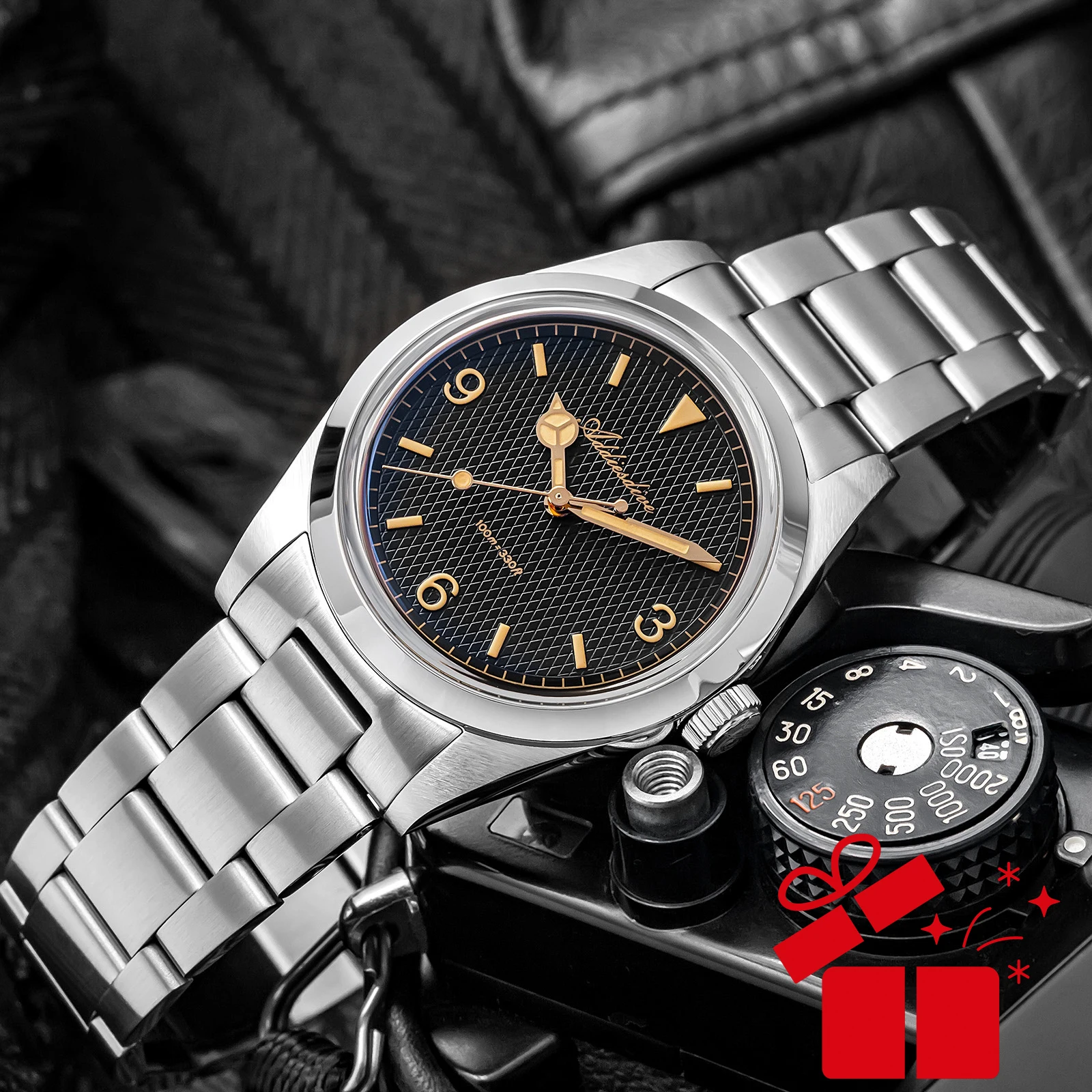 Reloj ADDIESDIVE 2025 NUEVO para Hombre, Acero Inoxidable 316L, 10 Bar, Sumergible, Luminoso, AD2096, Reloj de Pulsera de Cuarzo de Lujo, Regalo, Reloj Hombre