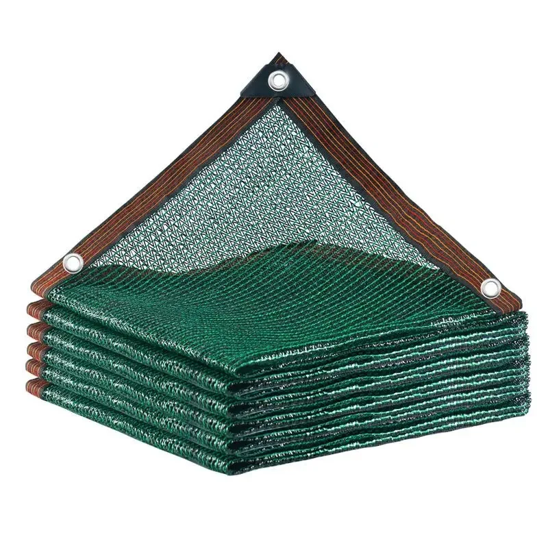 4 colores 3 pines 50% sombreado jardín Anti UV negro blanco verde oscuro HDPE parasol red bonsái al aire libre plantas suculentas cubierta malla