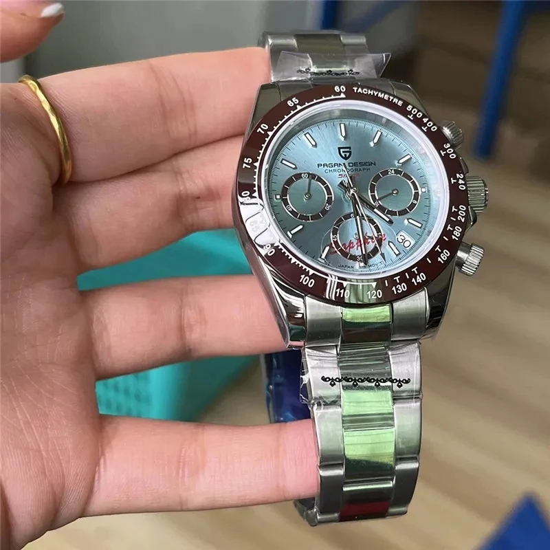 PAGANI-relojes deportivos de cuarzo para Hombre, nuevo diseño de marca superior, cronógrafo resistente al agua de acero inoxidable con zafiro, Reloj de lujo para Hombre 2026