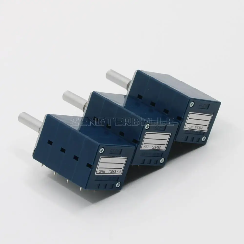 Potenciómetro de volumen de equilibrio cuádruple, accesorio Original de Japón ALPS RK27, 10KA 50KA 100K con PCB, 1 unidad