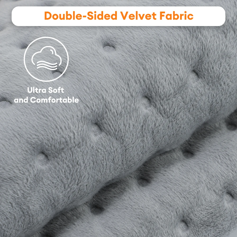 9 niveles 4 modos temporizador 30X60cm almohadilla calefactora eléctrica manta almohadilla calentada caliente para Abdomen hombro rodilla piernas invierno cálido lavable