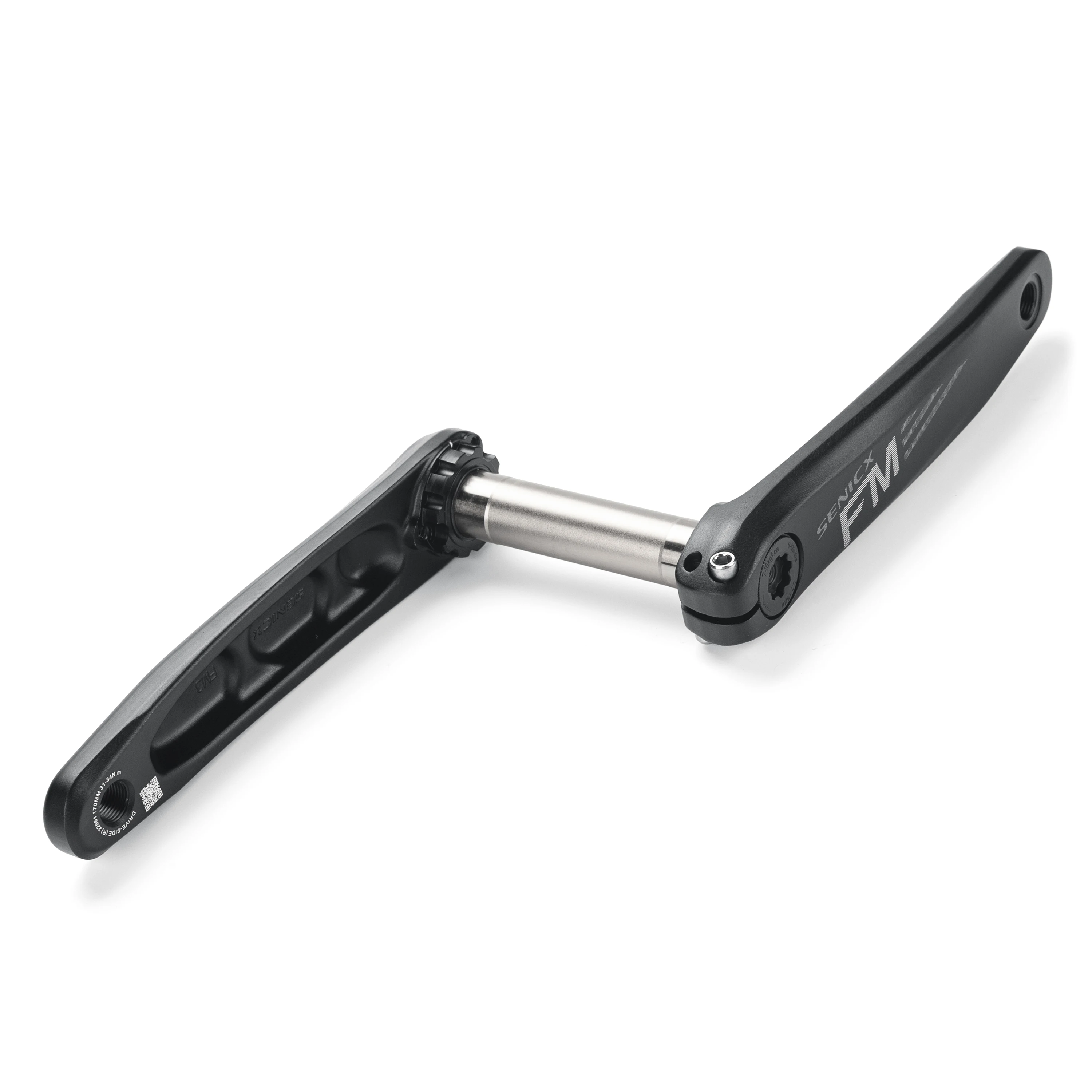 SENICX-manivela de montaje directo para bicicleta de montaña, aleación de aluminio, tres clavos, DUB 29MM/ 24MM, FM2/FM3