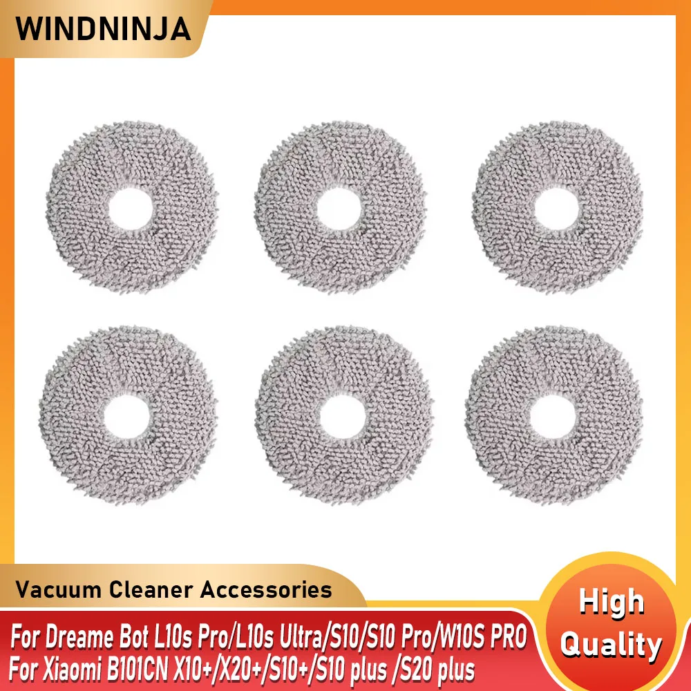 Repuesto de Paño para Robot Aspirador Xiaomi Mijia Omni 1S B101CN B116 C102CN X10+X20+X20 Plus X20 Max S10+S10 Plus S20 Plus