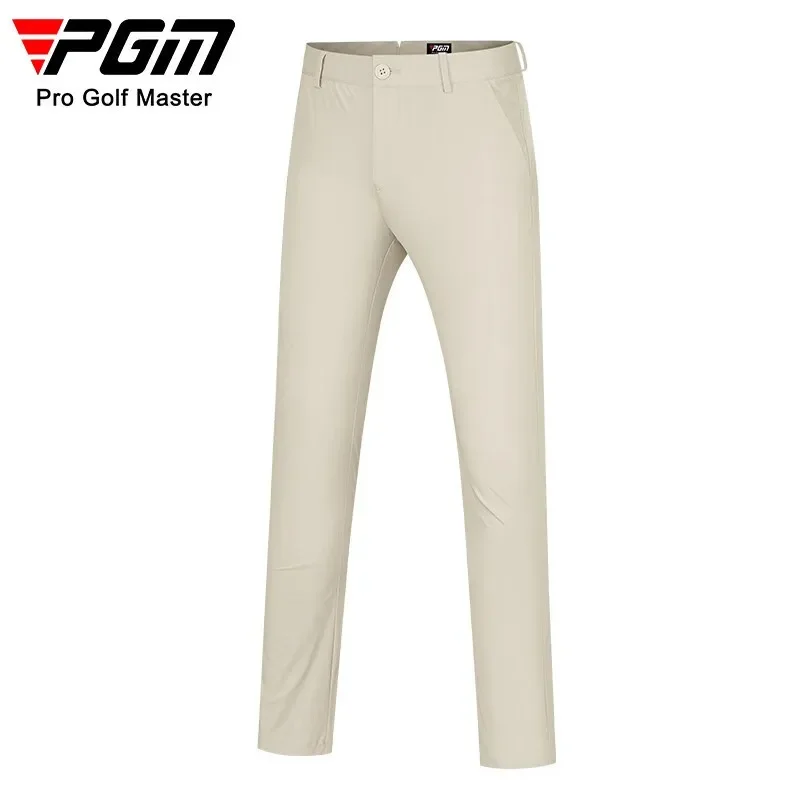 Pantalones de golf PGM para hombre, pantalones deportivos cómodos elásticos con perforaciones, ropa de golf para hombre KUZ154