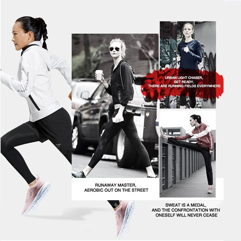 Zapatillas deportivas para correr de 361 grados para mujer, zapatillas deportivas de malla transpirables informales ligeras con amortiguación y absorción de impacto para mujer 681832280