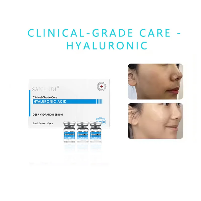 Kit de Reparación con PDRN+EGF+Ácido Hialurónico, Suero con Factor de Crecimiento de ADN de Salmón, Hidratación Profunda, Calmante, Renovación de la Barrera Cutánea, Set Meso Salon
