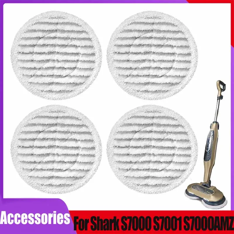 Para Shark S7000 S7001 S7000AMZ S7001TGT S7201 S7001C U6002 Series mopa de vapor repuestos paño de mopa de limpieza almohadillas Accesorios