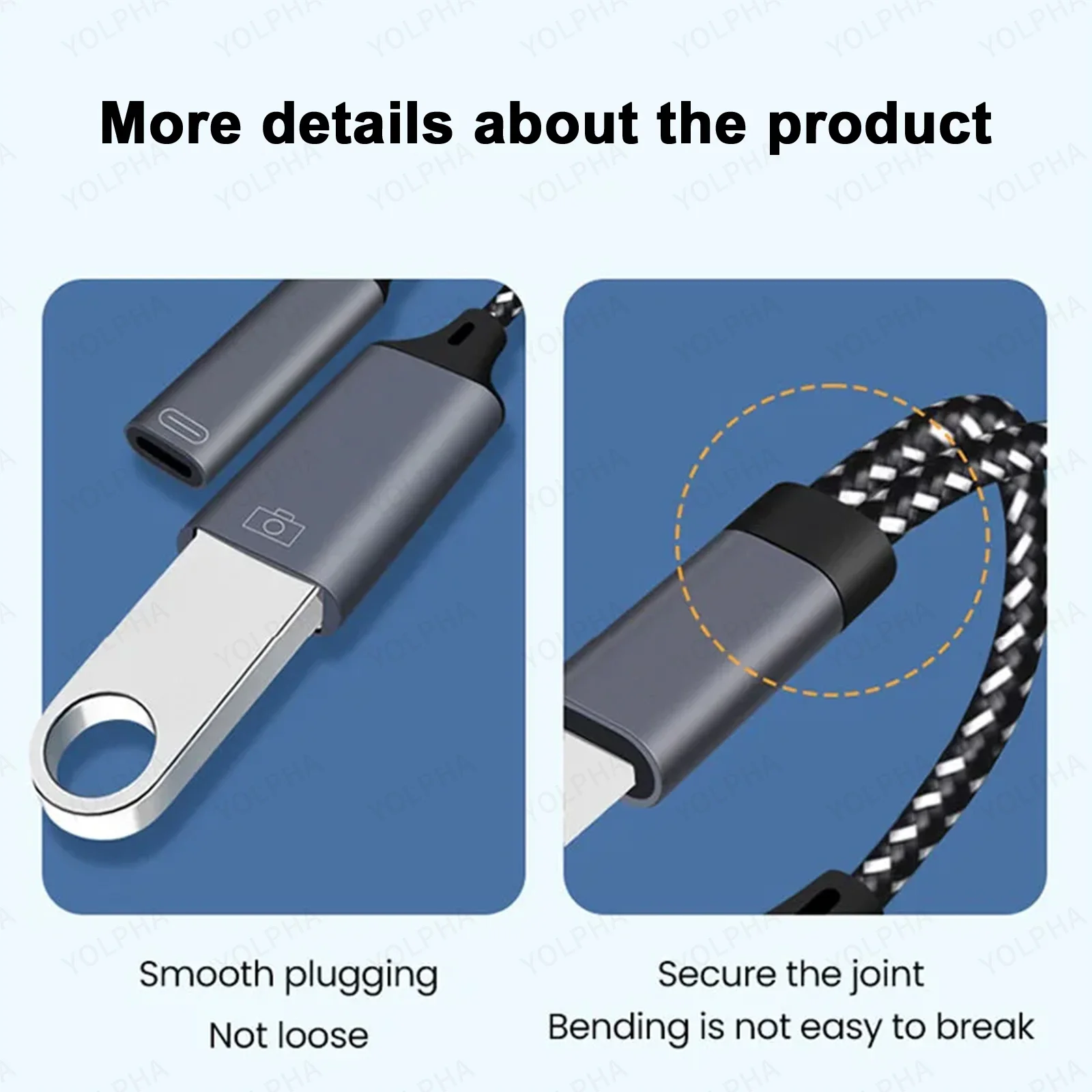 Cable Adaptador USB C OTG 2 en 1, Tipo C a USB A con Puerto de Carga PD para Teléfonos Samsung, Huawei, Xiaomi, Laptops y Tablets