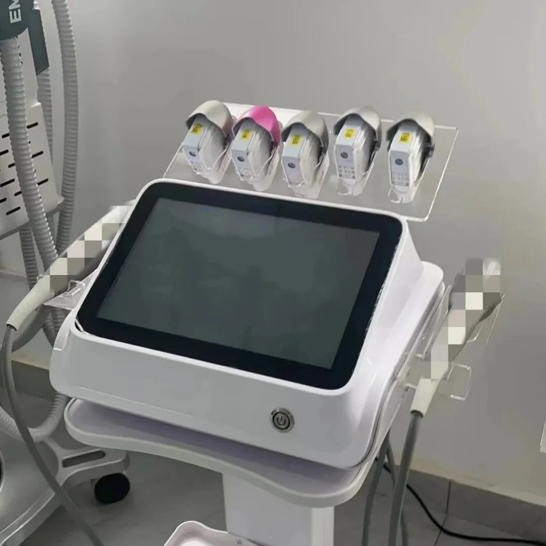 Máquina de Belleza Profesional HIFU 7D, Dispositivo Reafirmante Antienvejecimiento, Quema Grasa, Adelgaza el Cuerpo, Reafirma la Piel y Levanta el Rostro