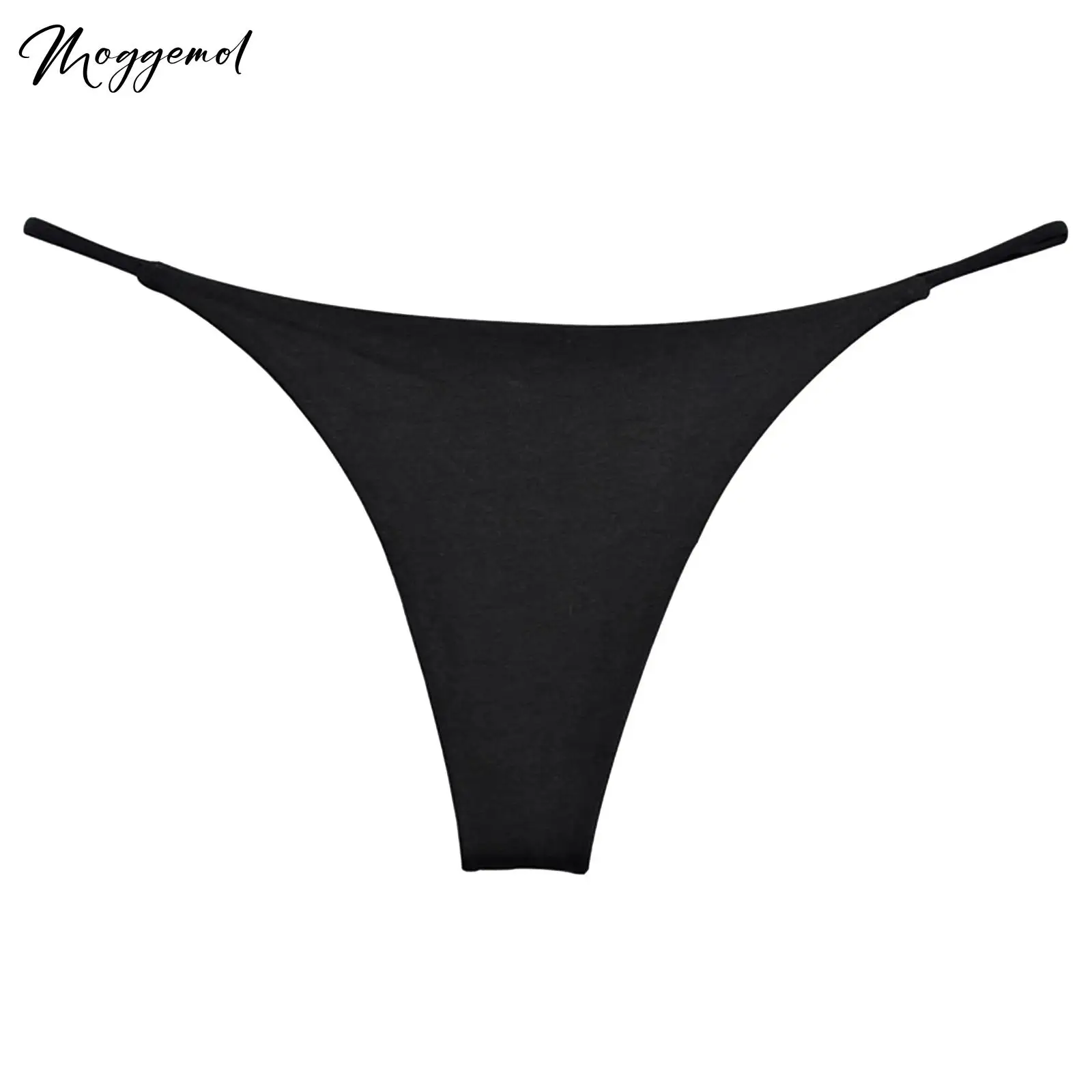 Bikini atrevido de playa para mujer, bragas para tomar el sol, tangas, calzoncillos, traje de baño, ropa interior de tiro bajo, tangas con espalda en T, traje de baño