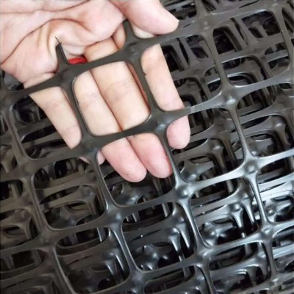 Red de malla de plástico negro a prueba de fugas, red de seguridad para jardín, gato, mascota, pollo, patos, malla de celosía, valla, barandilla para balcón, protección de escaleras