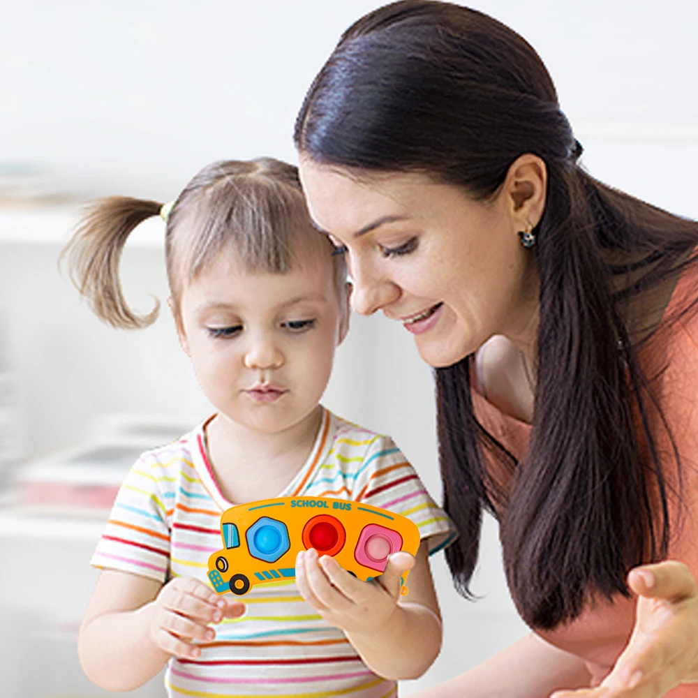 Juguetes antiestrés con prensa para dedos para niños, ejercicio sensorial para dedos, actividad, habilidades motoras, alivio educativo del estrés, juguete para regalo