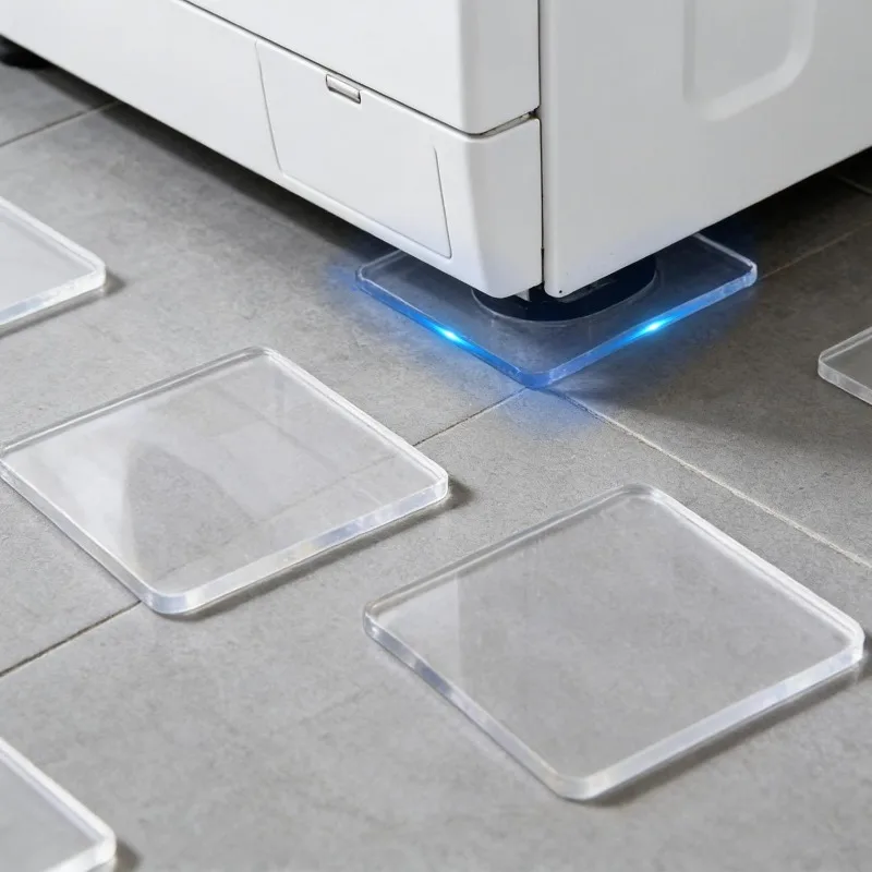 Almohadillas Antideslizantes Transparentes para Muebles, Autoadhesivas, Amortiguadoras de Impactos, Protectores de PU para Sillas, Sofás, Mesas, Protección del Hogar