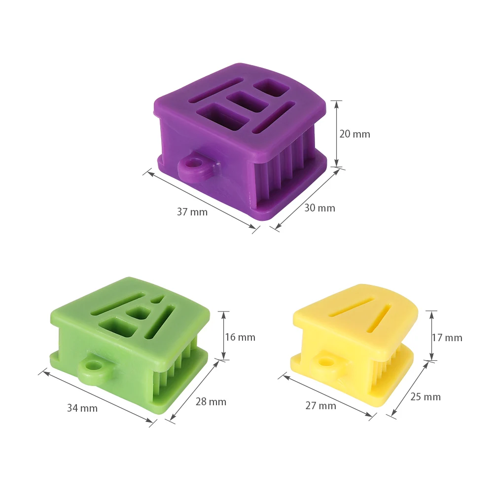 JUMTOP-abridor de boca Dental, almohadilla oclusal, accesorio para dientes, Retractor de goma para morder, suministros de ortodoncia, herramientas de odontología