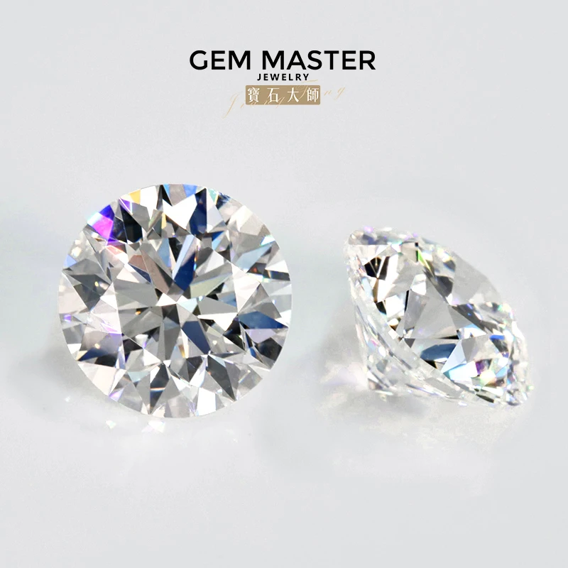 Diamante de Laboratorio IGI GIA VVS VS de 0.5ct 1ct 3ct 5ct, Diamante Suelto de Corte Brillante Redondo, Diamante Cultivado en Laboratorio 100% Real CVD HPHT