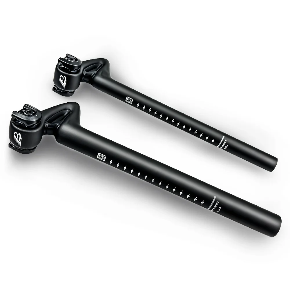 Barra de asiento BALUGOE para bicicleta de montaña, varilla de asiento de fibra de carbono, ultraligera, fuerte, 25 MM, accesorios para ciclismo, novedad de 2025