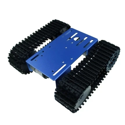 Kit de chasis de tanque de Robot de orugas inteligente de Metal TP101 con Motor de 33GB-520 12V CC, Panel de aleación de aluminio, bricolaje para juguete Arduino