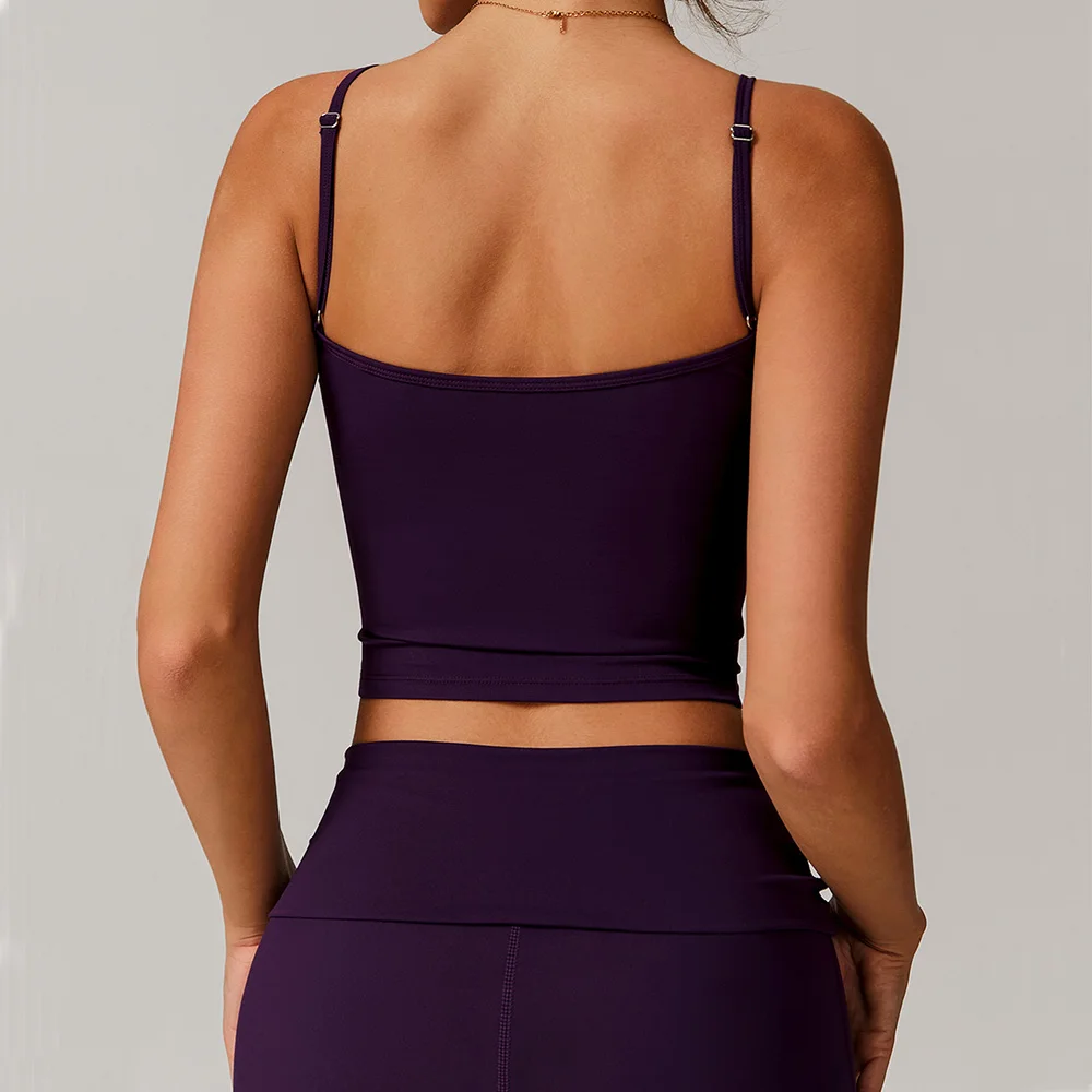 Ropa interior deportiva para mujer, Top de Yoga, chaleco alto a prueba de golpes, sujetador de secado rápido para Yoga y gimnasio, sujetadores de realce para correr y Fitness, ropa deportiva para mujer