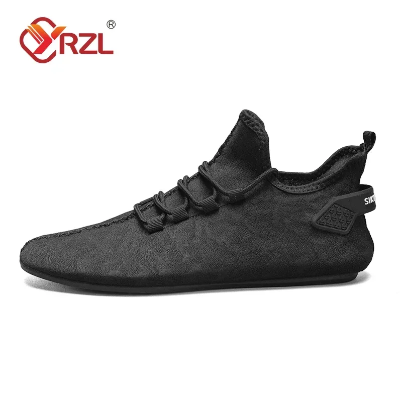 YRZL, mocasines de malla para hombre, mocasines para conducir, zapatos planos de alta calidad para caminar, mocasines informales antideslizantes transpirables, zapatos de verano para hombre