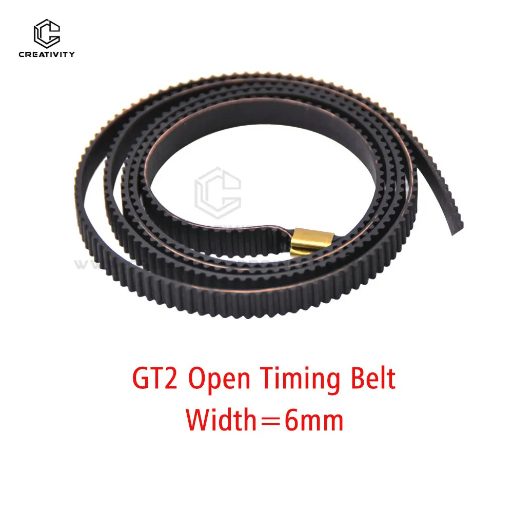 Neptune 4,3 Pro eje X eje Y caucho síncrono GT2 ancho 6mm correa de distribución compatible con Neptune 4,3 Max Neptune 4 3 Plus correa de impresora 3D