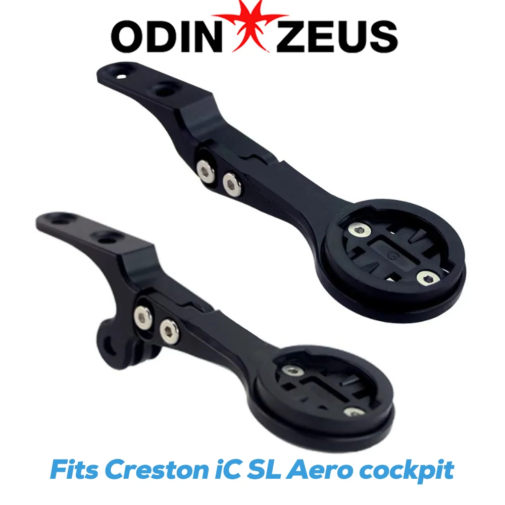 Soporte Delantero para Computadora ODINZEUS, Soporte para Gopro, Velocímetro, GPS/Garmin/Bryton/Wahoo, Compatible con Creston IC Sl Aero Cockpit
