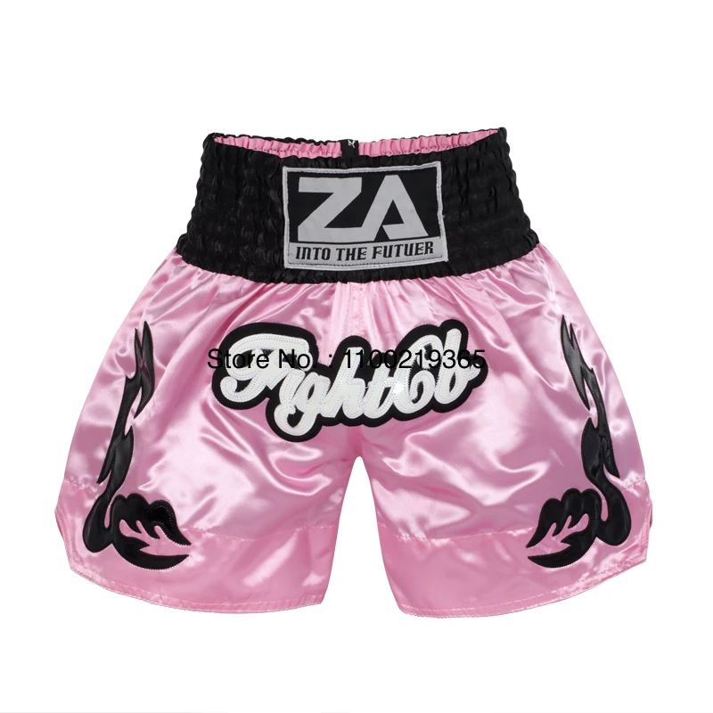 Pantalones cortos Muay Thai 2025, nuevos pantalones cortos de Kick Boxing para hombres, mujeres y niños, artes marciales Retro Thaiboxing Kickboxing Cage, pantalones de entrenamiento de lucha