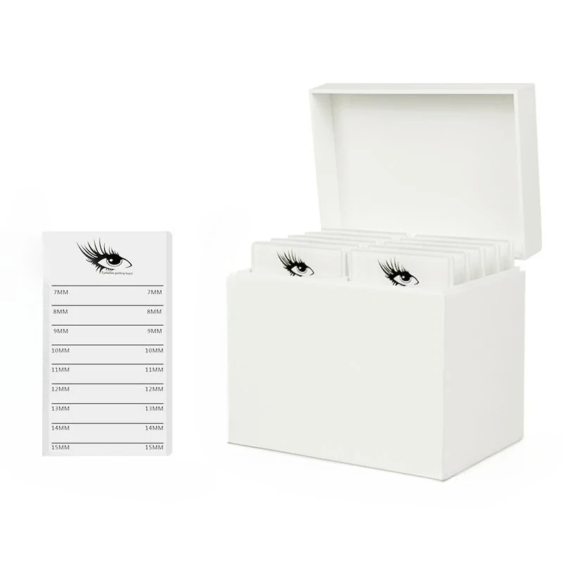 Venta al por mayor CNKESS venta al por mayor salón de belleza 10 capas caja de almacenamiento de extensiones de pestañas acrílicas caja de paleta de azulejos de pestañas